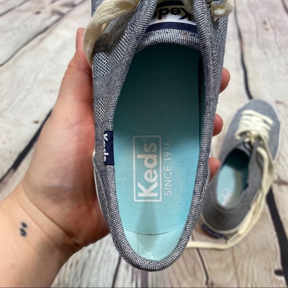 KEDS Kickstart Chambray Sneakers 7.5 - Picture 7 of 8
